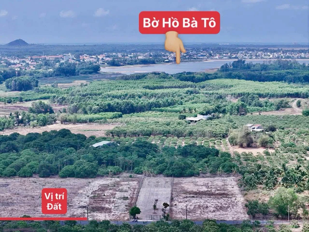 Bán đất 2200 m2 Xã Hồ Tràm Mới 3.2 tỷ - Ảnh 1