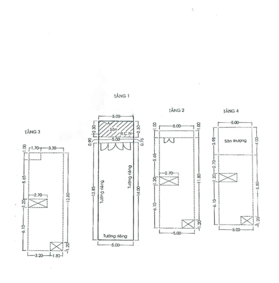 Bán nhà 4 tầng 90m2, 5PN, Phú Nhuận, 11 tỷ - Ảnh 1