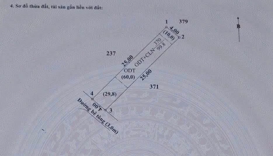 Bán đất 60m² gần ngã tư Lê Hồng Phong, Phú Lợi - Ảnh thu nhỏ 4