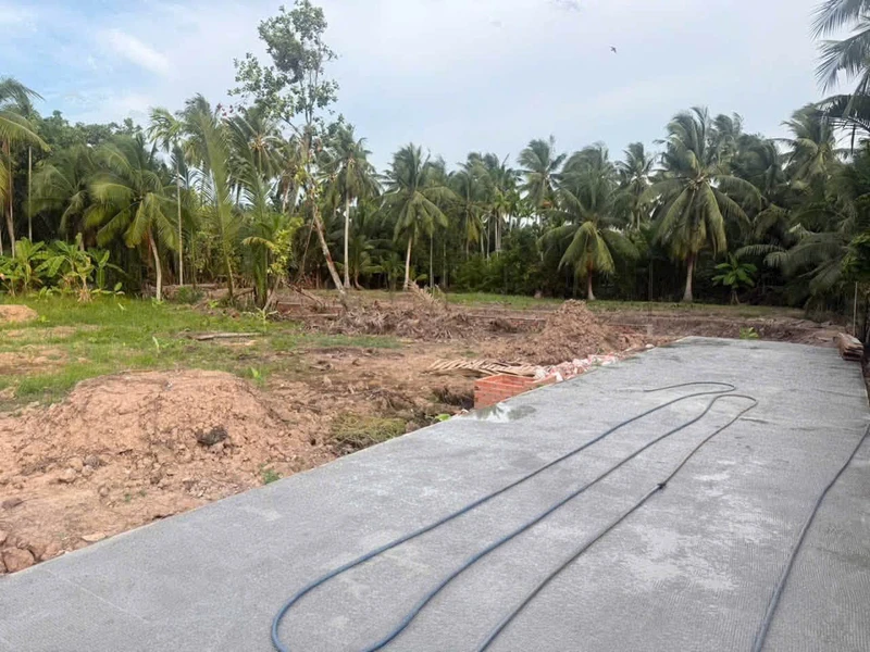Bán nền đất 377m2 giá 550 triệu Bến Tre
