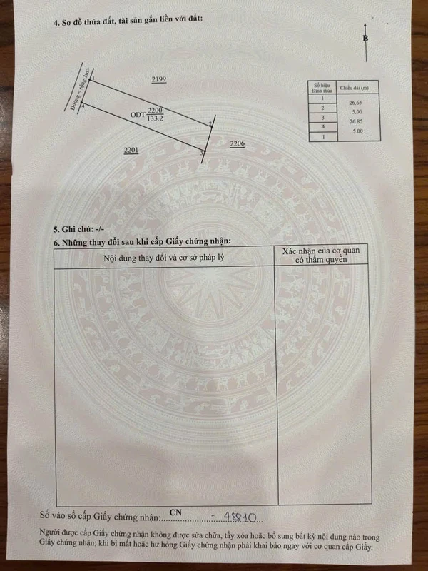 Bán nhà liền kề 132m2, 3PN tại Võ Nguyên Giáp, 3.679 tỷ