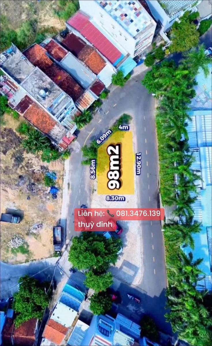 Bán lô đất nội bộ Mai Xuân Thưởng 98m2 góc 3 mặt tiền - Ảnh 1