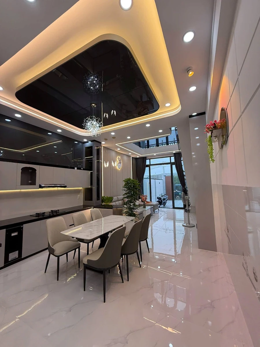 Bán nhà lầu lửng 4.75x29m, 3PN 4WC Long Hoa Tây Ninh - Ảnh thu nhỏ 4