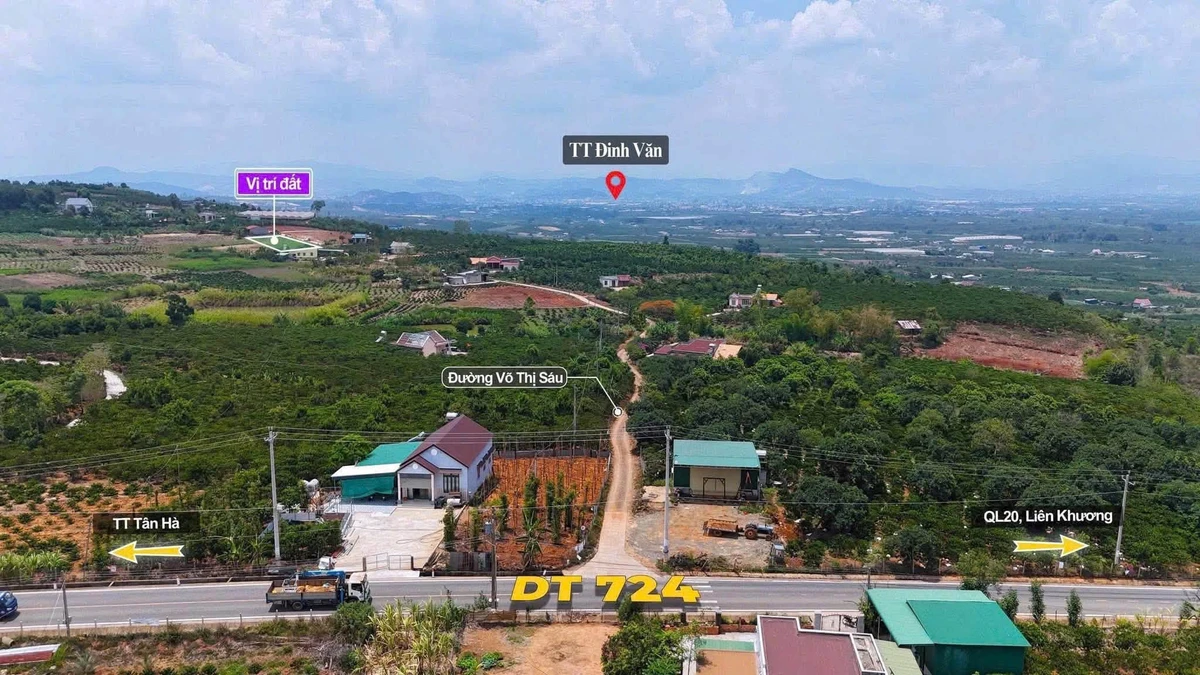 Bán lô đất mặt tiền Võ Thị Sáu 6x24m (144m²), sổ hồng sẵn - 335 triệu - Ảnh thu nhỏ 4