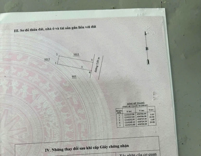 Bán đất thổ cư 100m2 Phong Nẫm Phan Thiết 1 tỷ 450 triệu