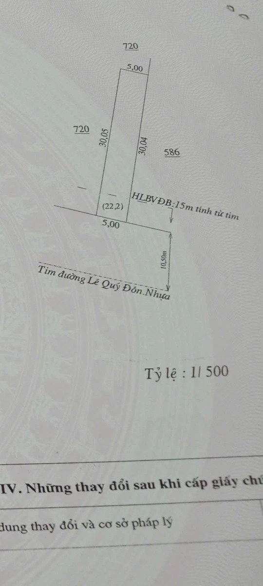Bán đất mặt tiền Lê Quý Đôn Đồng Xoài 50m² - Ảnh thu nhỏ 2