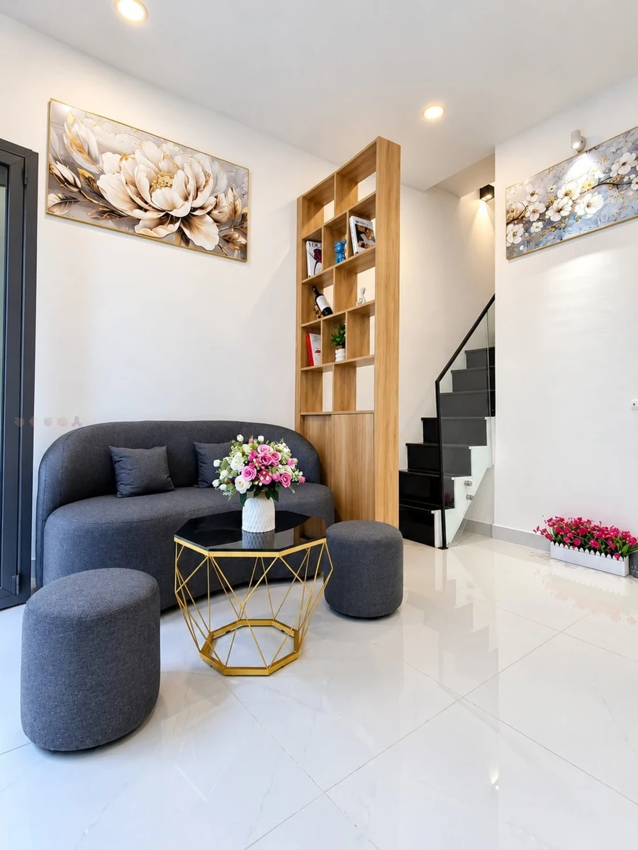 Bán nhà 1 trệt 1 lầu 16m² 2PN đường Chu Văn An, Phường 12, Bình Thạnh - Ảnh thu nhỏ 4