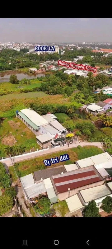 Bán đất nền 522m2 (thổ + vườn) Nguyễn Thông, Tây Ninh
