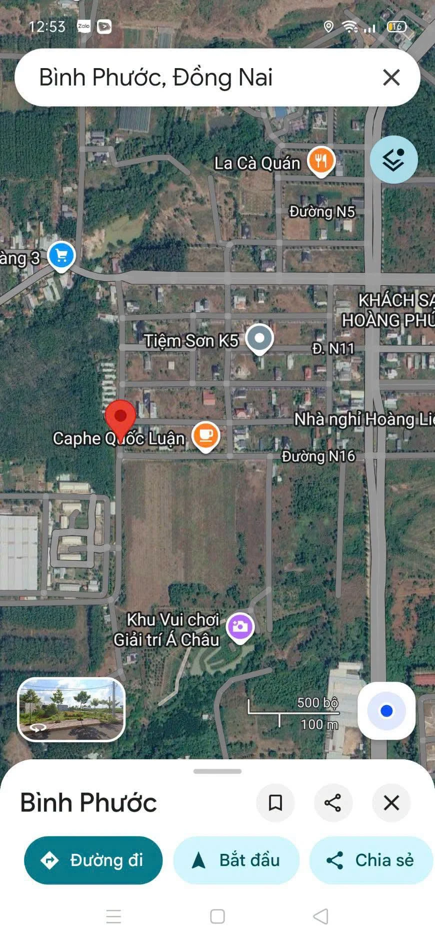 Bán đất Cao su Đồng Phú Tân Phú 100m² 6 tỷ - Ảnh 1