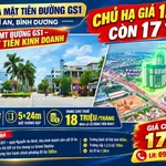 Bán nhà mặt tiền đường GS1 120m² (5x24m) Dĩ An, Bình Dương giá 17 tỷ - Ảnh thu nhỏ 1