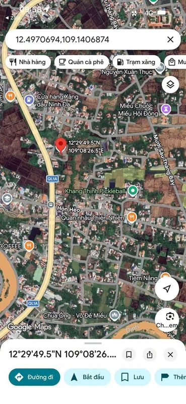 Bán lô đất 421,4m² Phước Đa, Ninh Hoà 1,1 tỷ