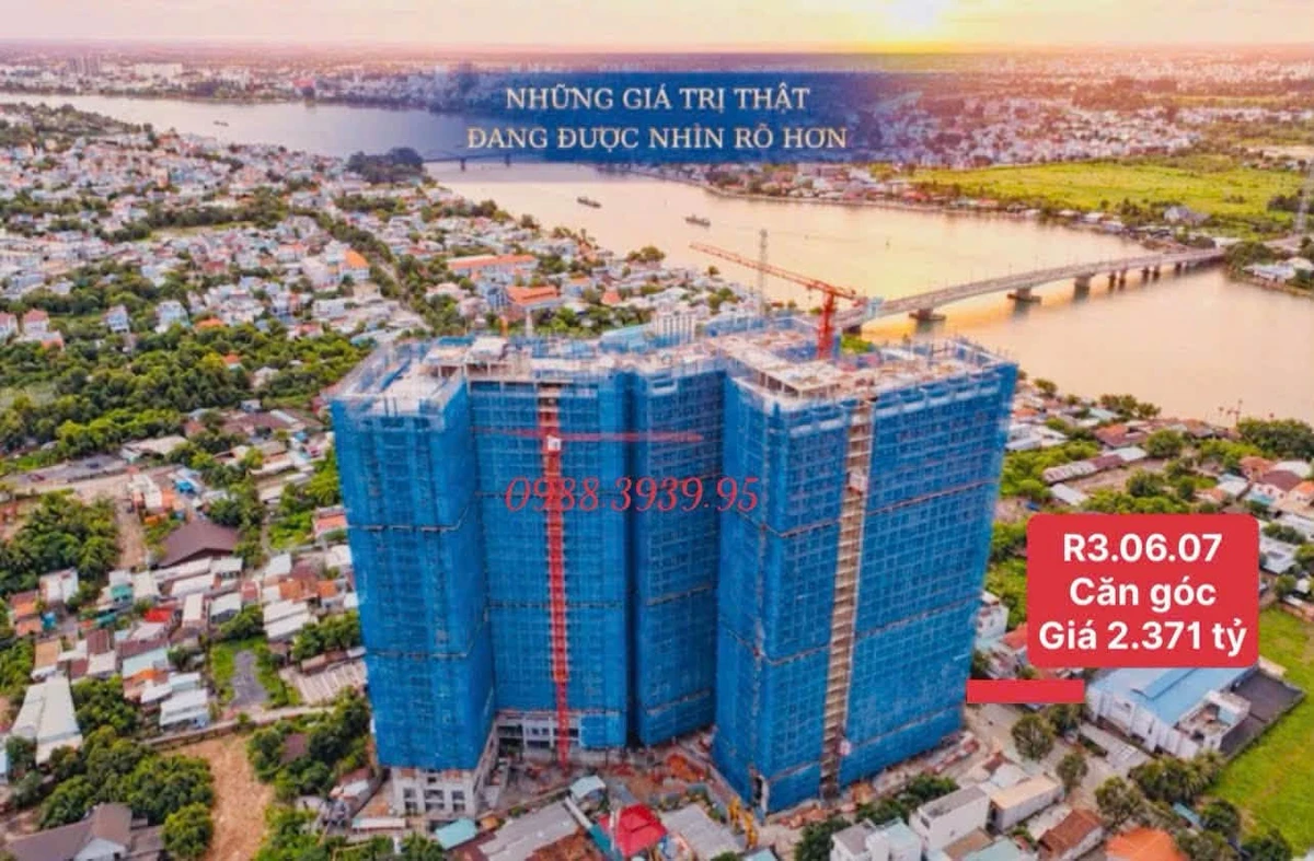 Bán căn hộ góc Fresia Riverside 53.5m² view sông, 2.371 tỷ - Ảnh thu nhỏ 2