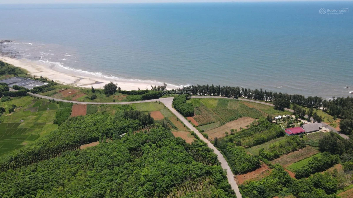 1 lô đất mặt biển cực kì đẹp 2 mặt tiền phù hợp xây nhà hàng, KS, homestay - Ảnh thu nhỏ 4