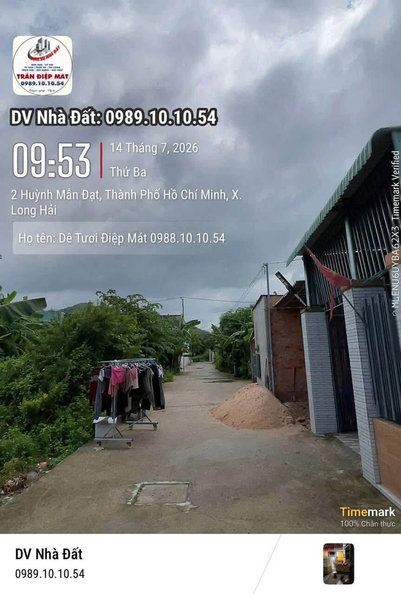 Bán đất Nhà Bè 100m² Huỳnh Mẫn Đạt 1 tỷ 335 triệu - Ảnh thu nhỏ 3