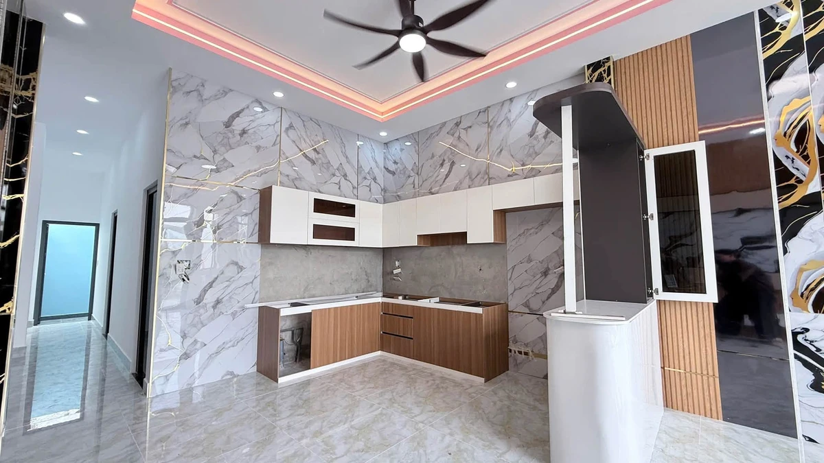 Nhà bán 88m2 2 phòng ngủ 1 tỷ 75 triệu Nhà Bè - Ảnh thu nhỏ 4