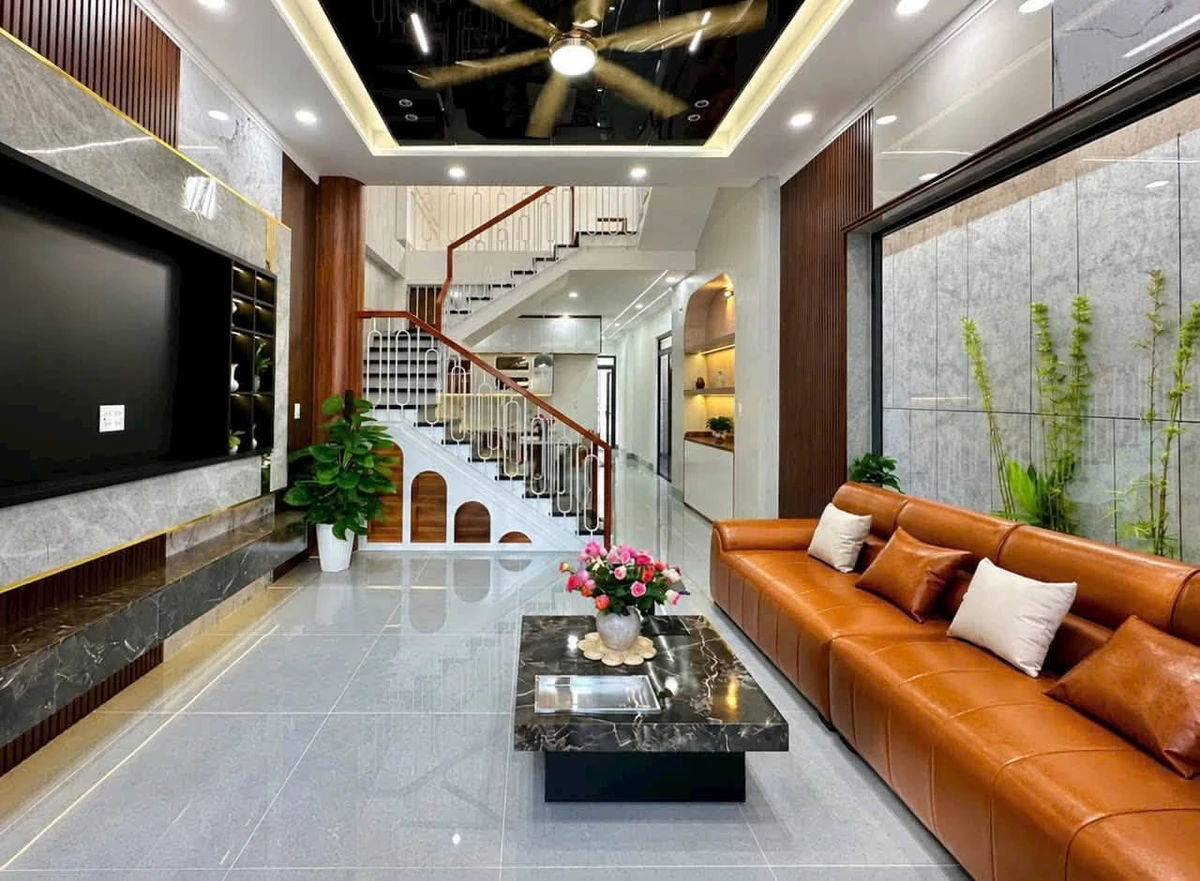 Bán nhà 1 trệt 1 lầu 170m2, 3PN 2WC, sổ riêng hoàn công, gần Công an phường Trảng Dài - Ảnh thu nhỏ 3
