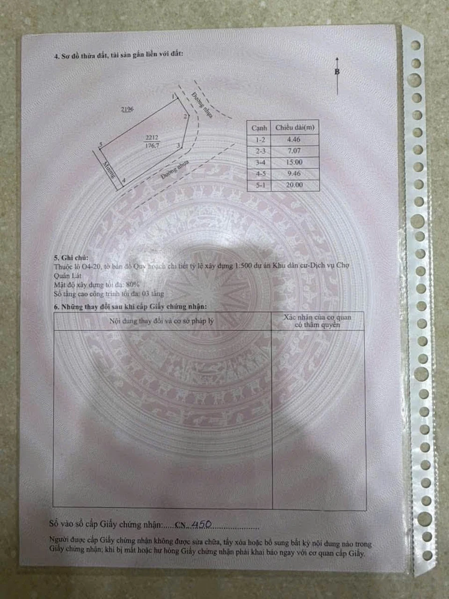 Bán biệt thự góc 176m2 đường Quốc Tiến, Bình Chánh - Ảnh thu nhỏ 5