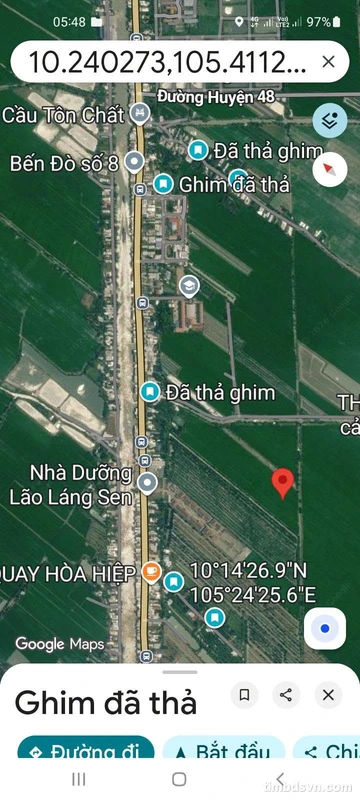 Bán 2715m2 đất nông nghiệp Vĩnh Thạnh, Cần Thơ
