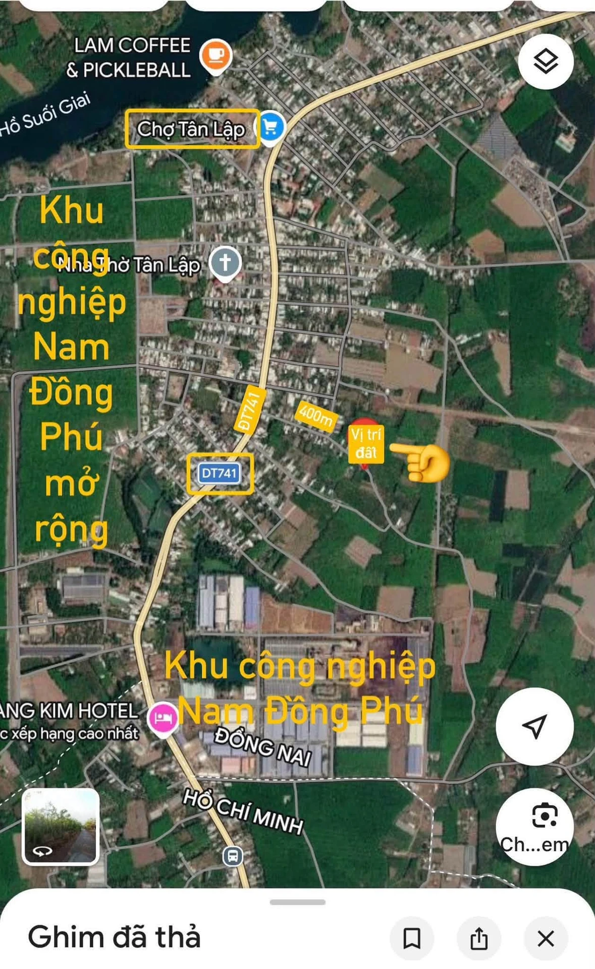 Bán đất nền 400m² sổ sẵn gần khu công nghiệp Nam Đồng Phú, Đồng Nai - Ảnh 1