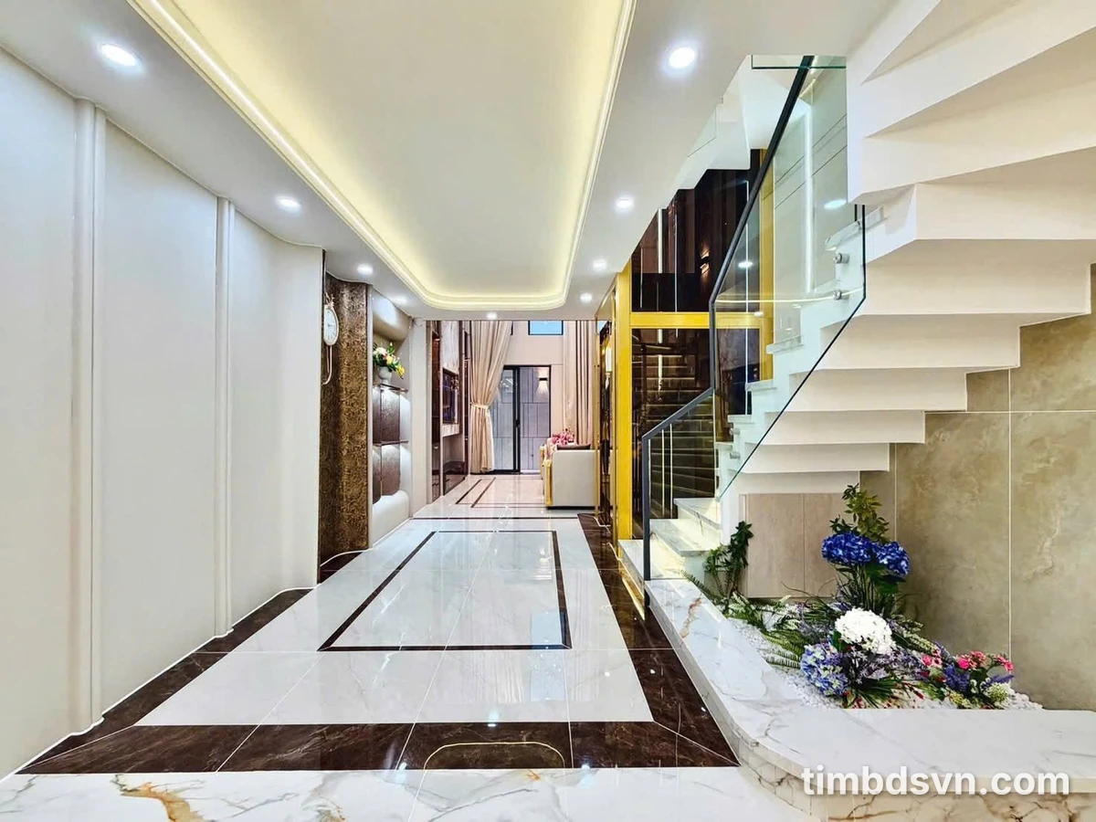 Bán nhà phố xây mới 4m x 17m, 4 PN, 8 WC, thang máy, Gò Vấp - Ảnh thu nhỏ 5