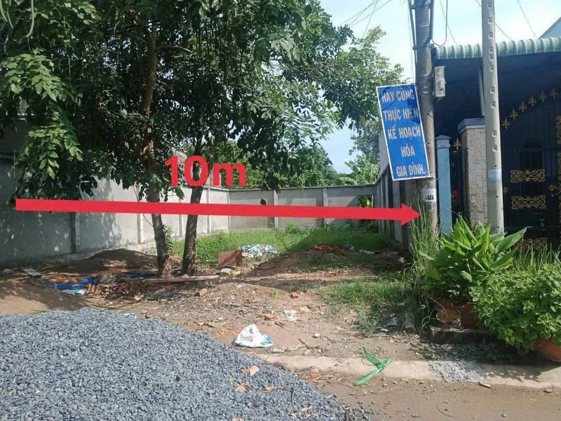 Bán đất mặt tiền Nguyễn Du Tân Hưng Long An 190m2, 1,2 tỷ