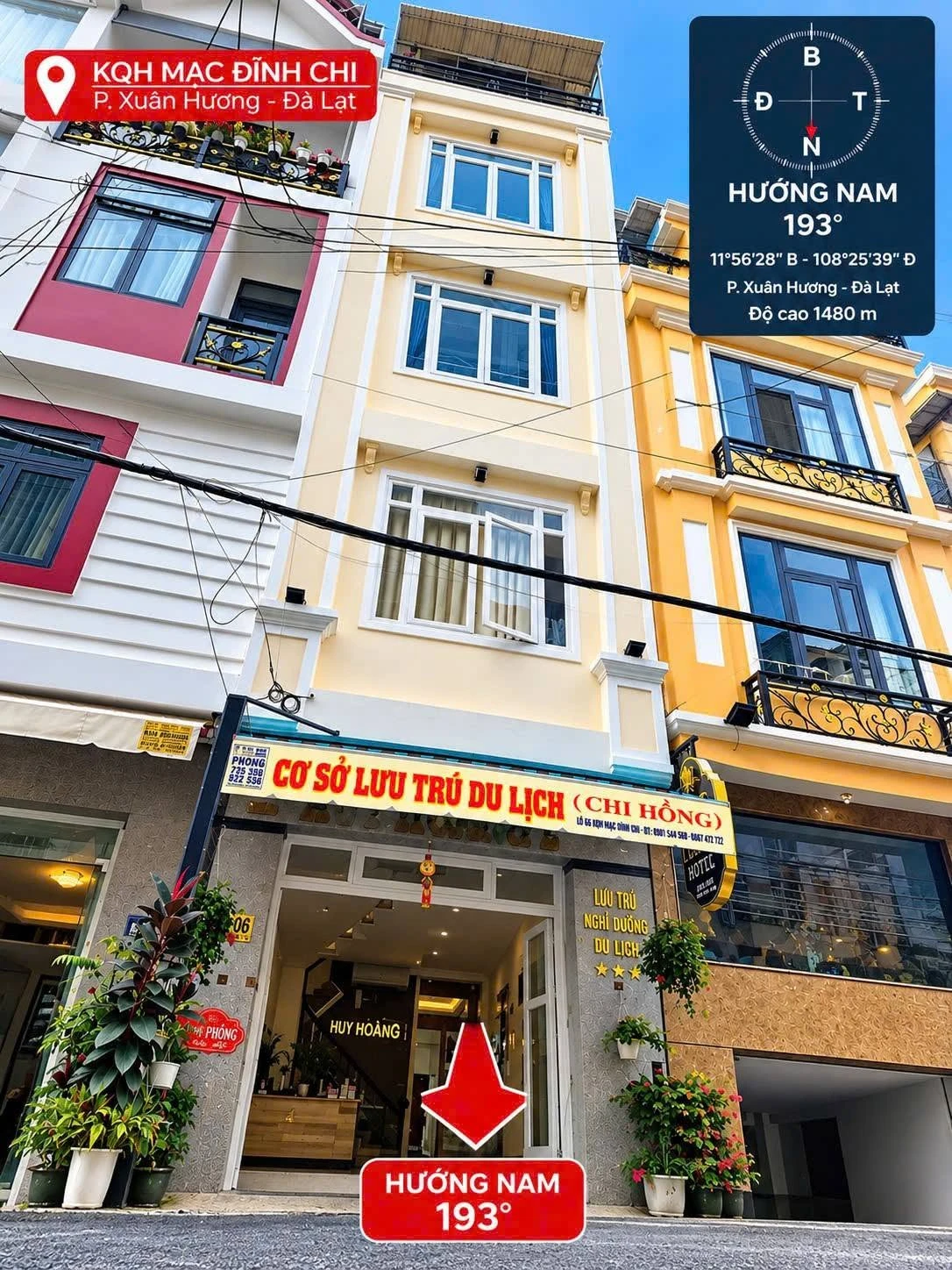 Bán nhà 8 phòng ngủ, 44m² Đà Lạt, cho thuê 16 triệu/tháng - Ảnh 1