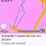 Bán đất 247m2 tại xã Phước Hải, giá 600 triệu - Ảnh thu nhỏ 1