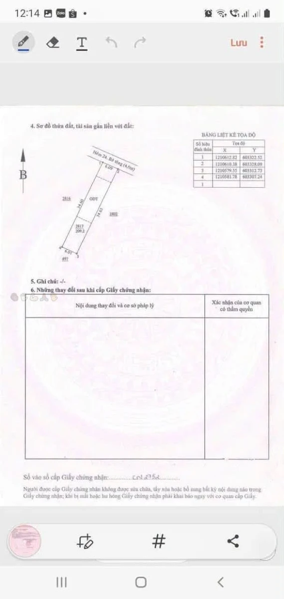 Bán đất Hưng Định sát chợ Búng 6x34,6m, 100m2 thổ cư, giá 3,5 tỷ - Ảnh 1