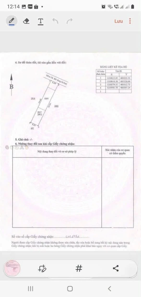 Bán đất Hưng Định sát chợ Búng 6x34,6m, 100m2 thổ cư, giá 3,5 tỷ - Ảnh 1