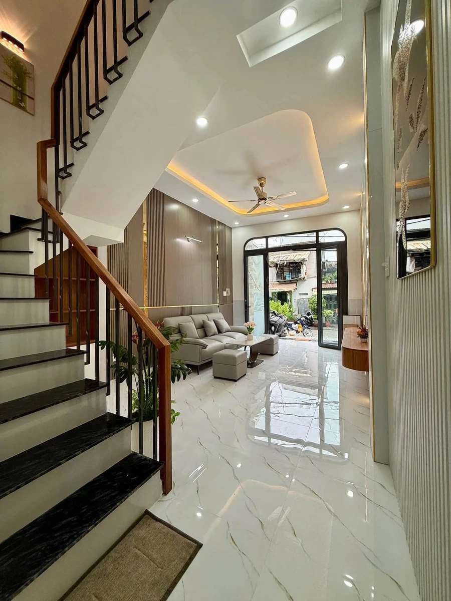 Bán nhà mới mặt tiền đường Bùi Điền, Phường 4, Quận 8, 49,3m2, 4PN, 9,25 tỷ - Ảnh thu nhỏ 2