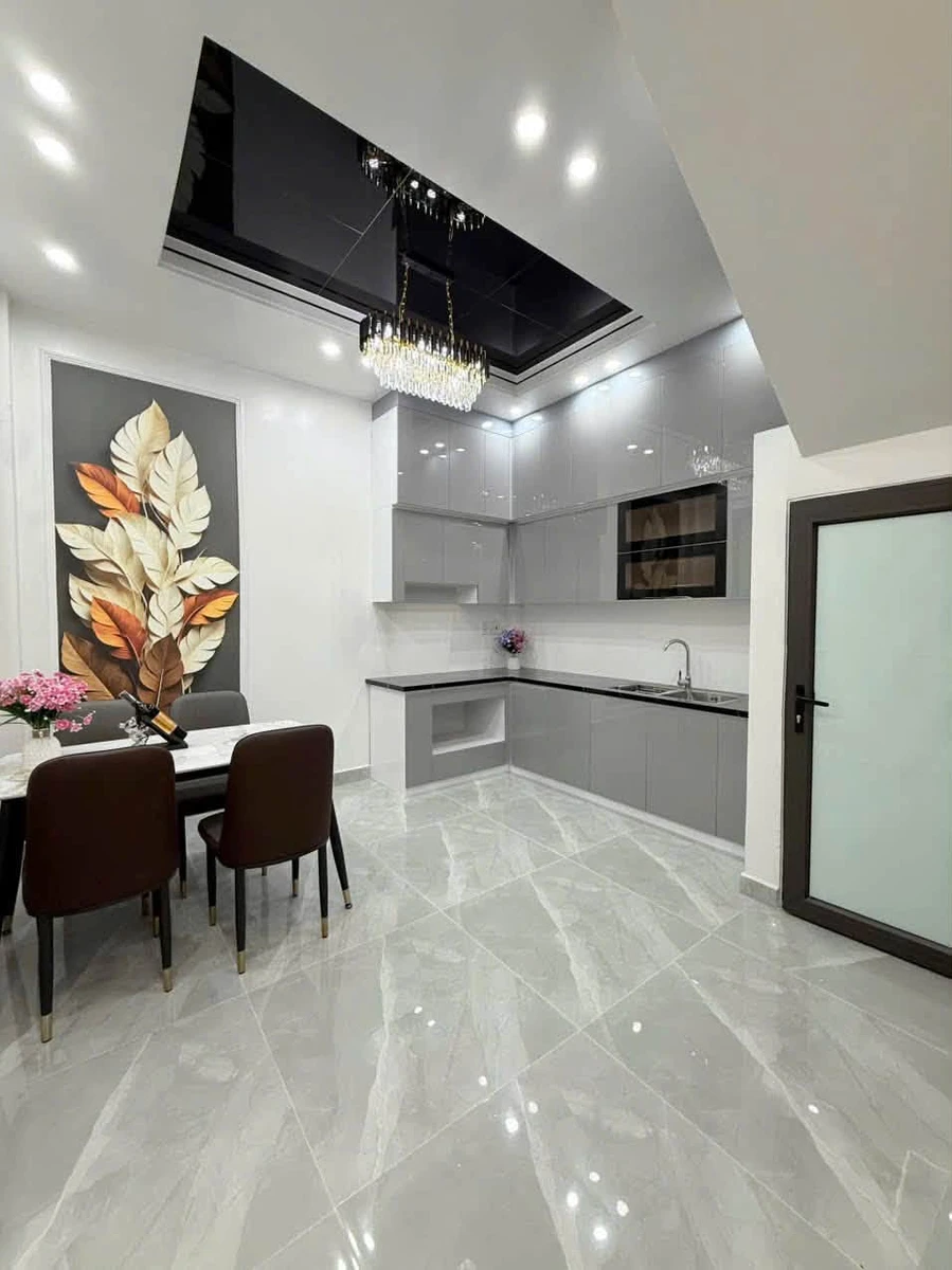 Bán nhà mặt ngõ 4 tầng 43m² Thiên Lôi Bình Tân 4,75 tỷ - Ảnh thu nhỏ 3