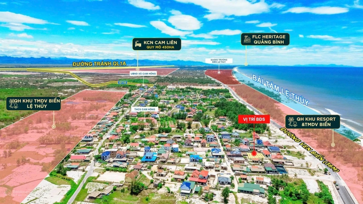 Lô đất 2 mặt tiền đường ven biển, view điện gió sát bãi tắm - Ảnh thu nhỏ 3