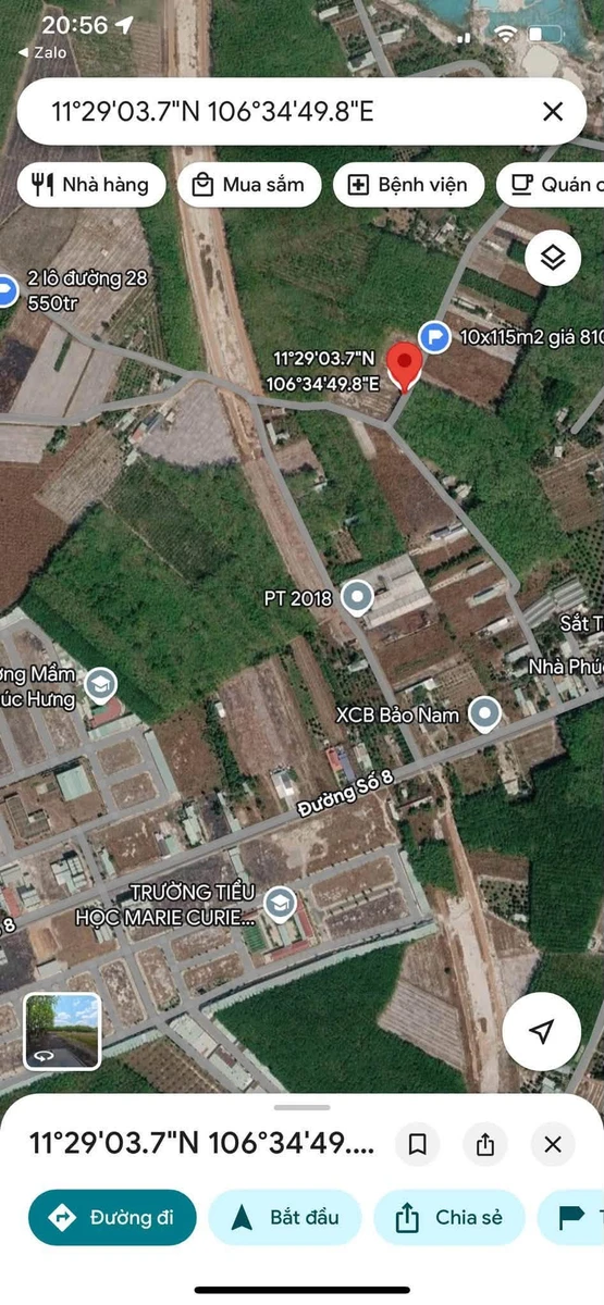 Bán đất Minh Hưng 200m2, giá 480 triệu - Ảnh thu nhỏ 2