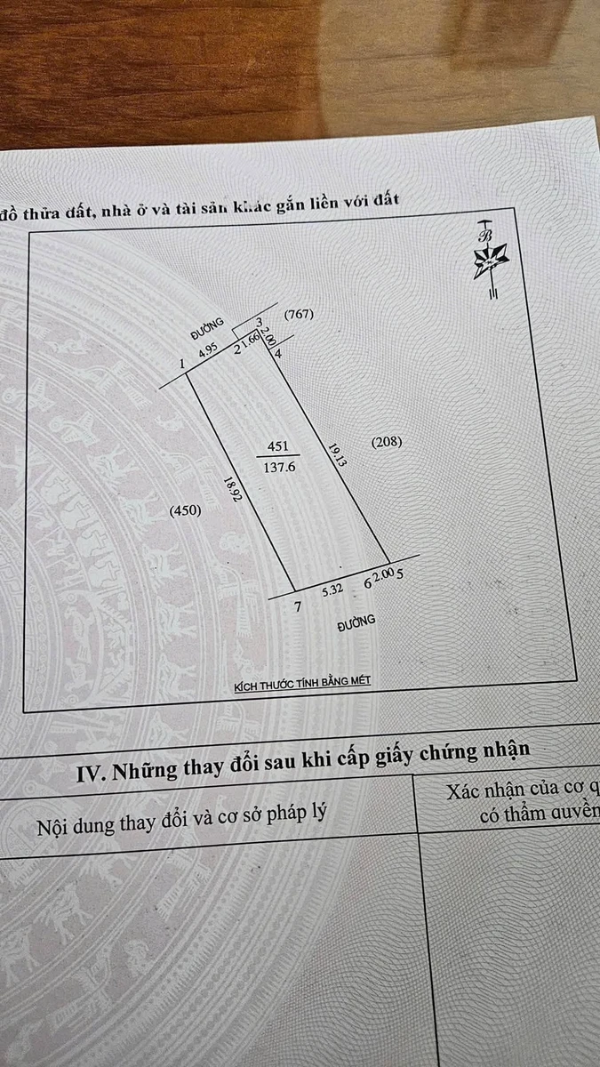 Bán đất 137.6m2 Hoàng Trọng Trì Thủ Đức 4.6 tỷ - Ảnh 1