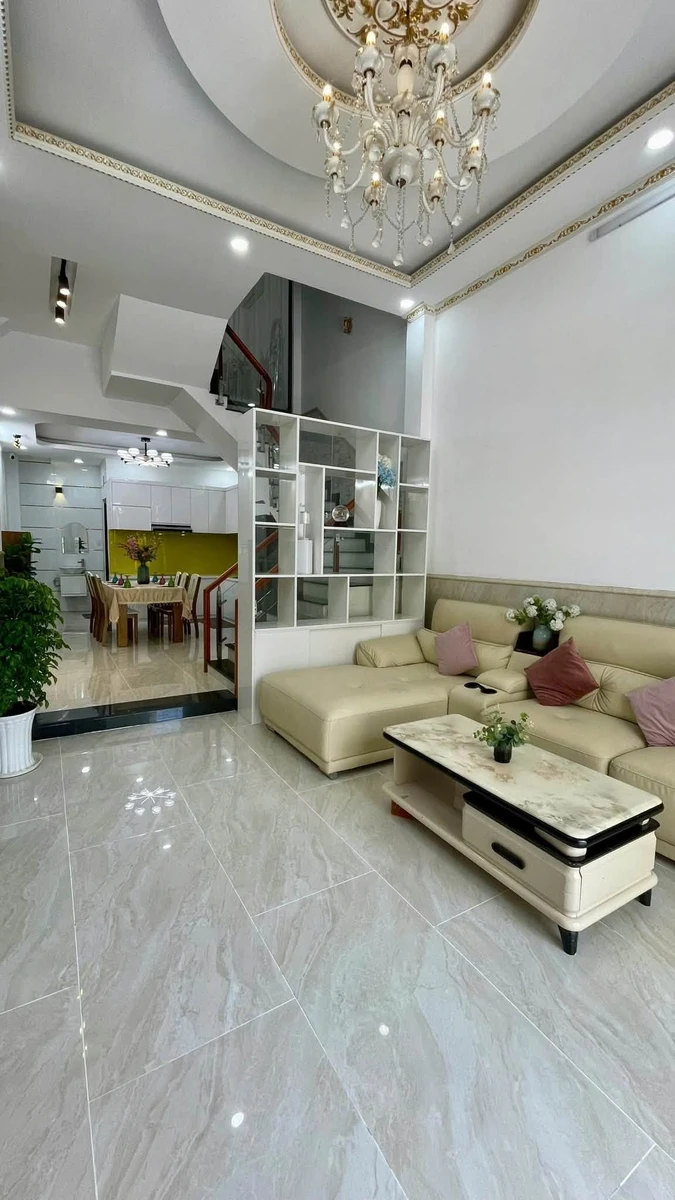 Bán nhà 5 phòng, nội thất đầy đủ, Thạnh Xuân 13, Q12, 50,71m² - Ảnh thu nhỏ 2
