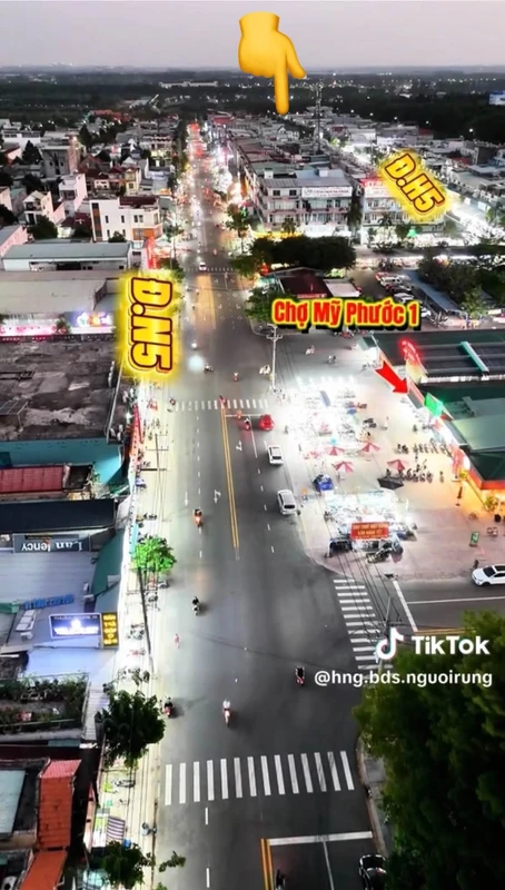 Bán dãy nhà mặt tiền kinh doanh & trọ KCN Mỹ Phước 1 Bến Cát