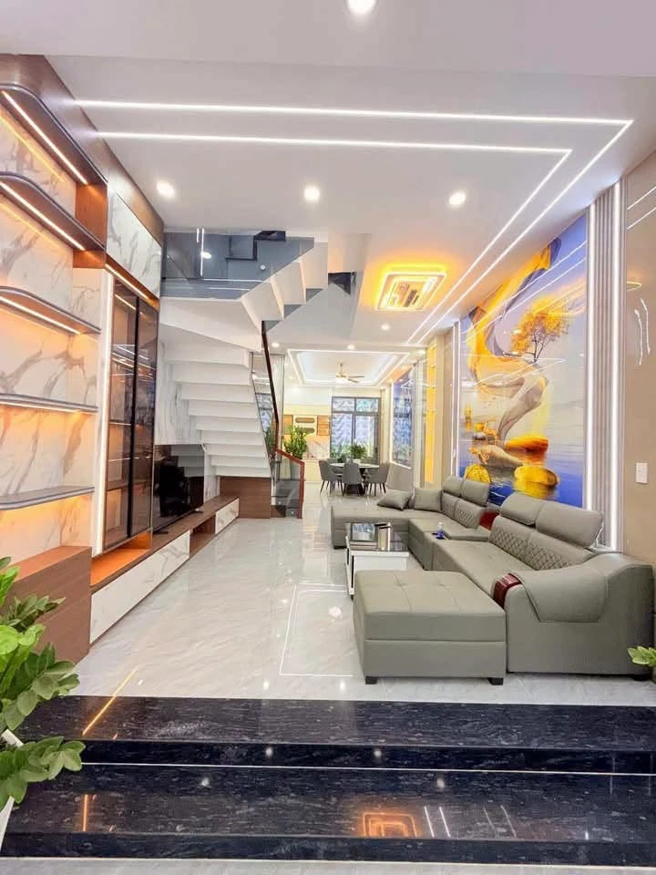 Bán nhà phố 1 trệt 2 lầu 68m² 4PN, 4,6 tỷ, Bình Chuẩn, Thuận An, Bình Dương - Ảnh thu nhỏ 3