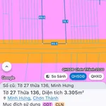Bán đất mặt tiền Cao Bá Quát 516m2, Bình Chánh 550 triệu - Ảnh thu nhỏ 2