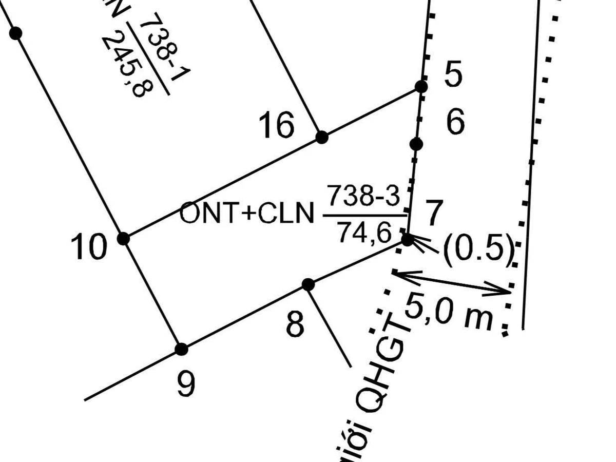 Bán đất thổ cư 75m2 Diên Lạc, Diên Khánh - Ảnh thu nhỏ 2