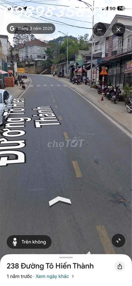 Chuyển nhượng đất mặt tiền đường Tô Hiến Thành P. 3, TP.Đà Lạt, DT 78m2, giá đầu từ - Ảnh thu nhỏ 2